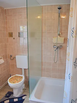 Bad mit Dusche und WC (2. Ansicht)