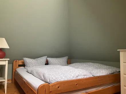 Schlafstube Bett 160 cm breit 