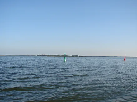Bodden - Blick vom Wassergrundstück