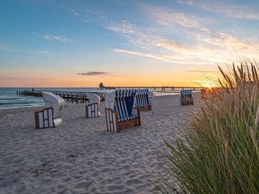10 min Fußweg Strand von Zingst