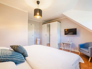 Alle Schlafzimmer sind mit TV ausgestattet