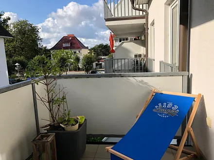 ...mit Blick auf die Strandstraße