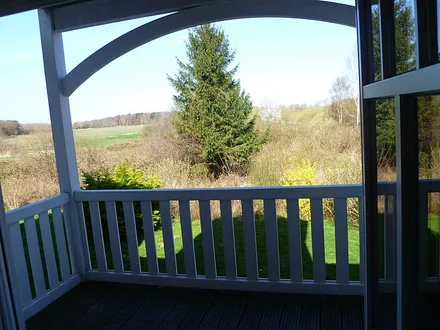 Blick auf Großen Balkon 1