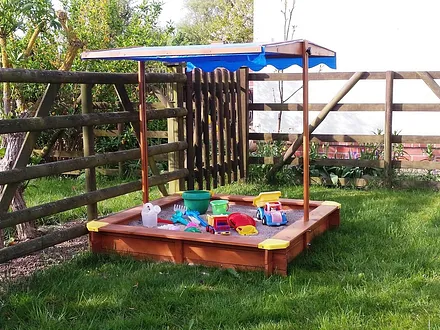 Außenbereich - Sandkasten