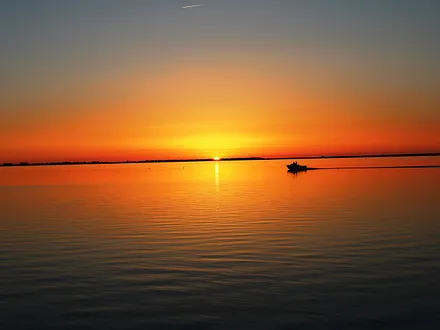 Saaler Bodden - Sonnenuntergang