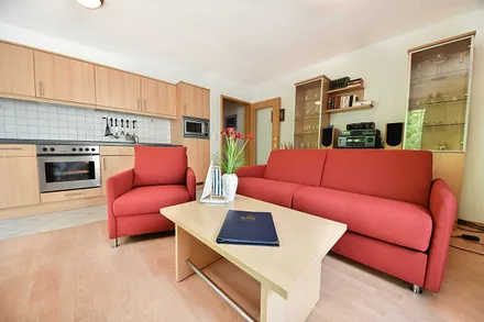 Wohnbereich mit Küchenzeile