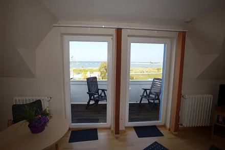 der Balkon....freie Sicht auf Kap Arkona