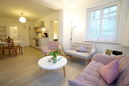 Kombinierter Wohn- Kochbereich