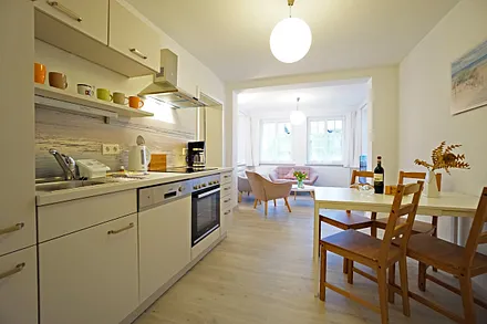 Kombinierter Wohn- Kochbereich