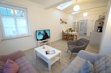 gemütliche Fernsehecke