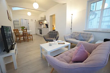 gemütliche Fernsehecke