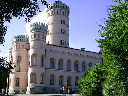 Das Jagdschloß Granitz bei Binz.