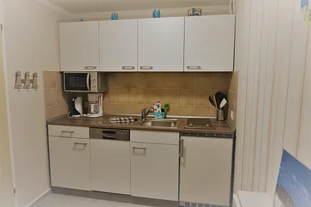 moderne Küche mit Geschirrspüler