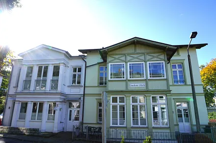 Ferienwohnung Usedom, rechts im Erdgeschoss