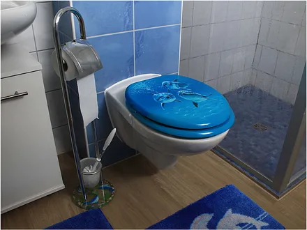 Bad mit WC und Dusche