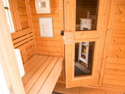 Sauna mit Vorraum