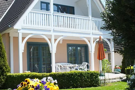 Giebelkonstruktion nach der Sanierung