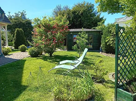 Entspannen im stillen Garten