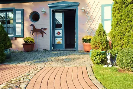 Eingang zum Apartment