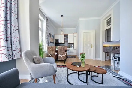 Wohnbereich mit offener Küche