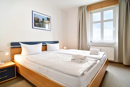 3. Blick in den Schlafraum