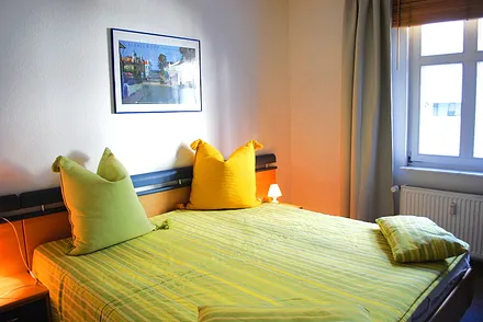 Blick in den Schlafraum