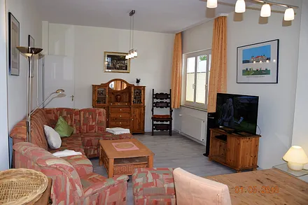 Blick auf die großzügige Sitzlandschaft