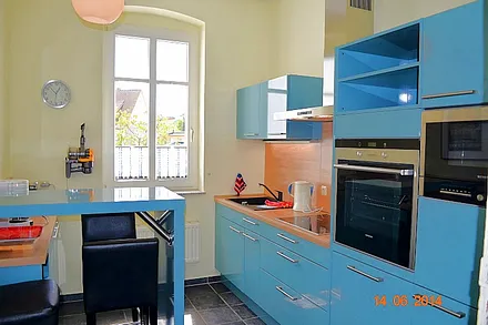 Blick in die Küche