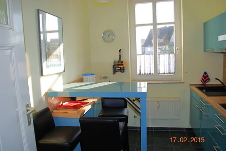 Blick auf den Essplatz