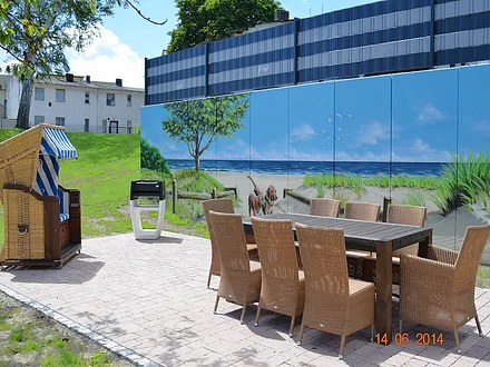 der gemeinschaftliche Grillplatz