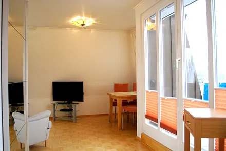 Blick in den Wohnraum