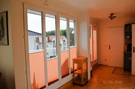 Blick zur Daterrasse