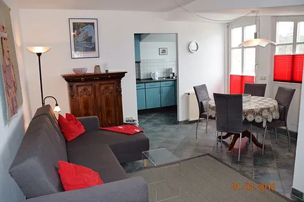 Blick in den Wohnraum