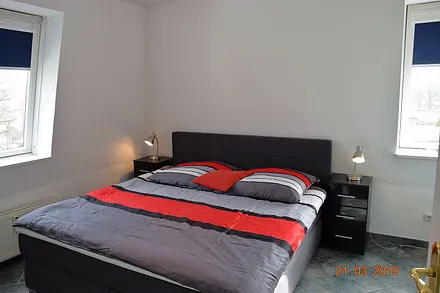 Blick in den Schlafraum