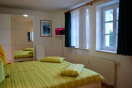 Blick in den 1. Schlafraum