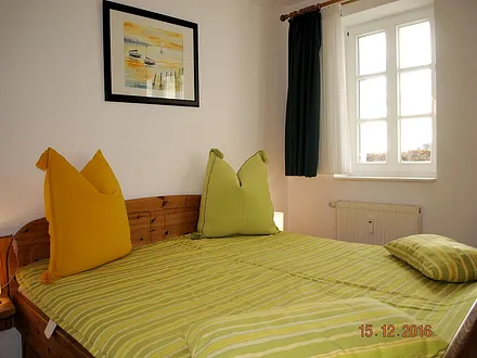 Blick in den 1. Schlafraum