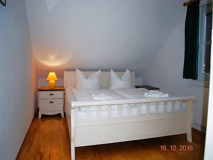 Blick in den Schlafraum