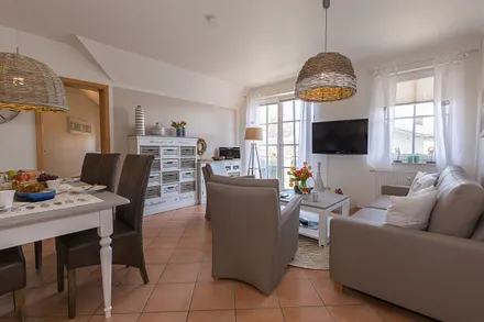 Auf einen Blick: Wohn- und Essraum