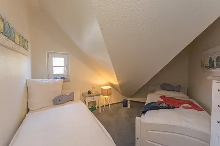 Zweites Schlafzimmer, gemütlich für Kinder und auch für Erwachsene