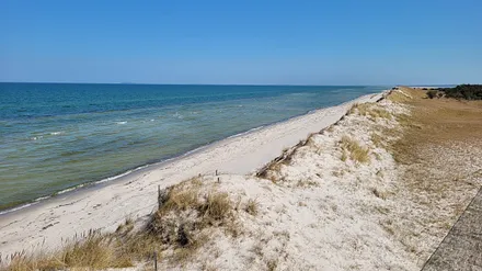 Blick von der "hohen Düne" bei Pramort