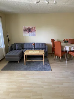 Wohnzimmer mit Essecke