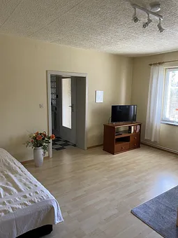 Schlafcouch im Wohnzimmer