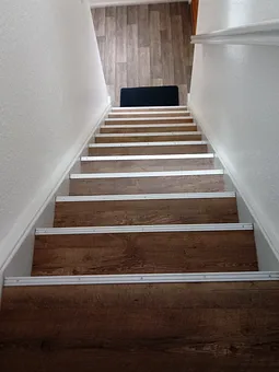 Treppe von oben nach unten