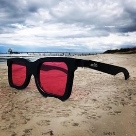 Blick durch die rosarote Brille 