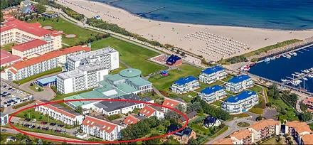 Luftaufnahme von der Anlage