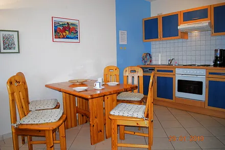 Blick auf den Essplatz