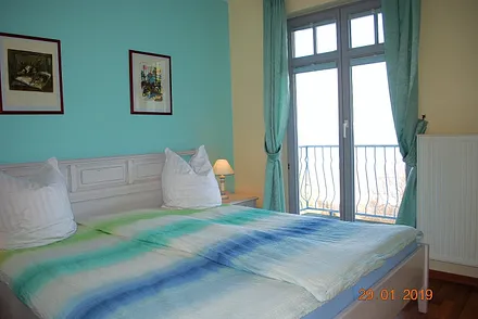 Blick in den 1. Schlafraum