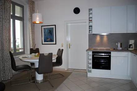 Blick auf den Essplatz