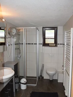 WC und Dusche