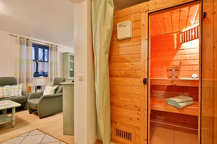 Eigene Sauna in der Wohnung